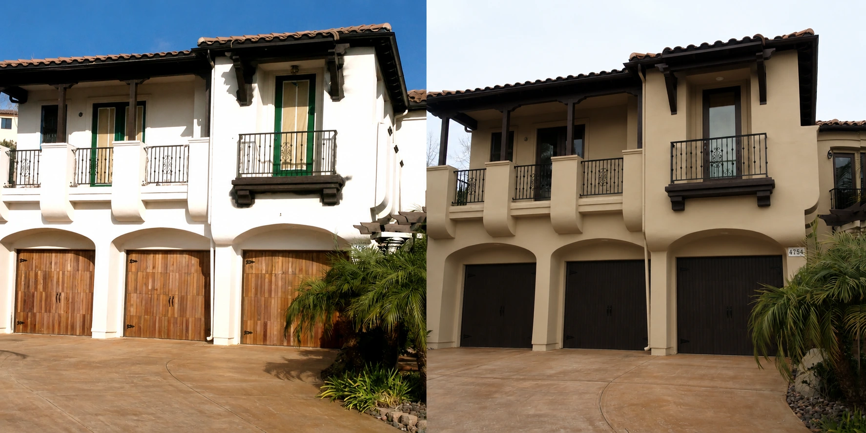 Acabado profesional pintura exterior edificios
